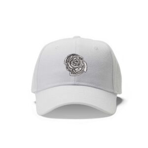 Vintage Rose Flower Machine Embroidery Pattern