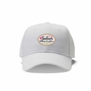 Flower Badge Machine Embroidery Pattern