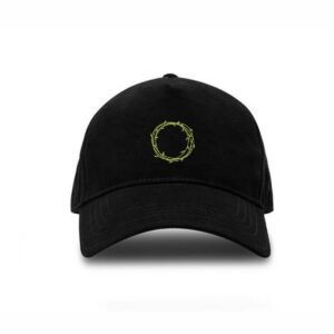 Laurel Wreath Frame Embroidered Green Vine Leaf Wreath