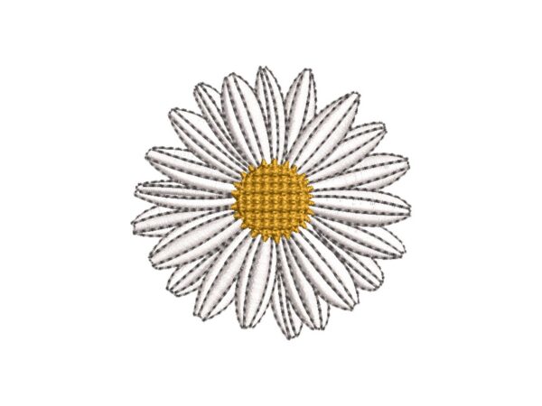 Mini Flower Machine Embroidery Pattern, Autumn Embroidery Design
