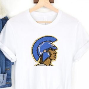 Trojan Head Machine Embroidery Pattern Spartan Mascot