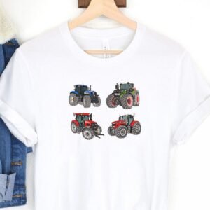 Farm Tractor Machine Embroidery Pattern