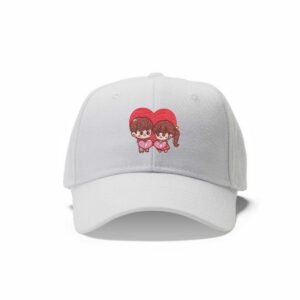 Love Couple Heart Machine Embroidery Pattern