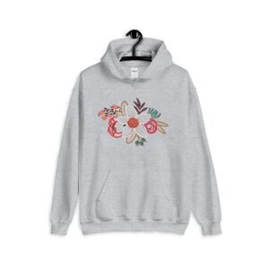 Daisy Bouquet Machine Embroidery Pattern, Pastel Flower Design