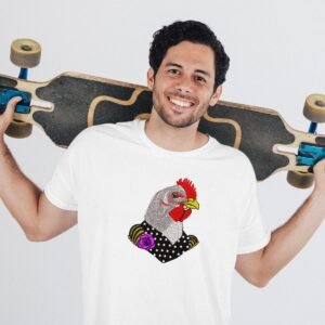 Rooster Machine Embroidery Pattern For Kitchen Hens