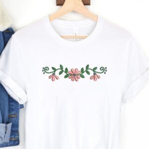 Flower Design Machine Embroidery Pattern