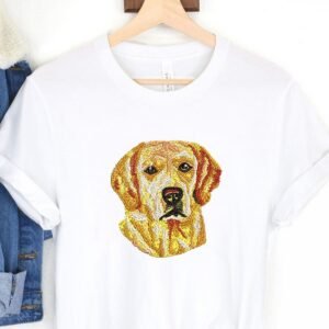 Labrador Retrievers Embroidery Pattern For Machine Embroidery