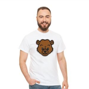 Mini Bear Face Embroidery Pattern