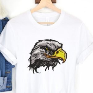 Embroidery Design for American Eagle, Bird Head