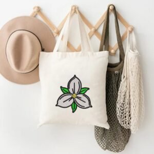 Trillium Flower Design For Embroidery Machine