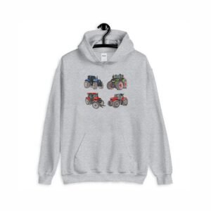 Farm Tractor Machine Embroidery Pattern