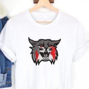 Fierce Cat Head Embroidery Pattern | Wild Animal Embroidery Designs