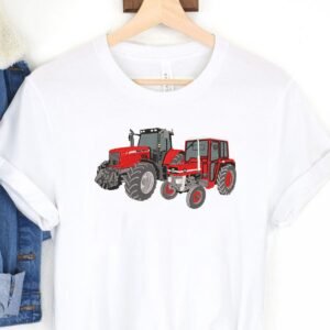 Farm Tractors Machine Embroidery Pattern