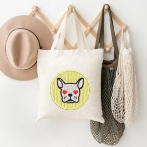 Love Dog Machine Embroidery Pattern For Valentine's Day