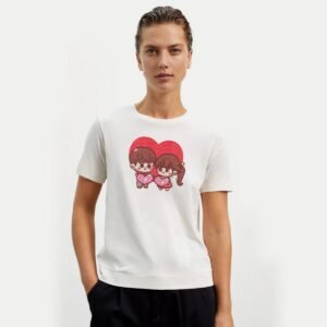 Love Couple Heart Machine Embroidery Pattern