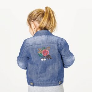 Flower Embroidery Pattern, Floral Bouquet Machine Embroidery