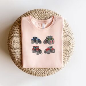 Farm Tractor Machine Embroidery Pattern