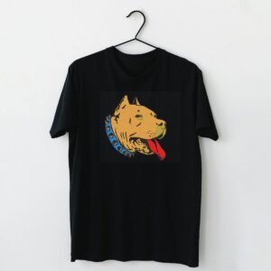 American Pitbull Machine Embroidery Pattern Design