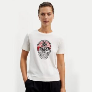 Iron Cross and Skull Embroidery Pattern