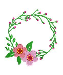 Buy Flower Vine Embroidery Design in UK, USA, Canada