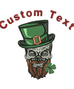 Patrick's day Skull